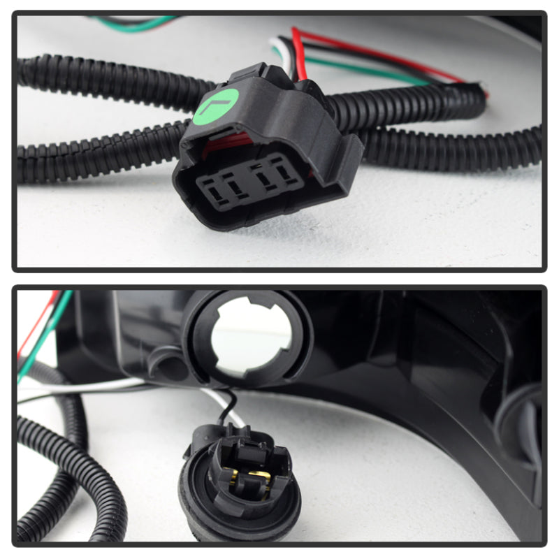 Spyder GMC Sierra 07-13 (Not 3500 Dually 4 Rear Wheels)LED Tail Lights Blk Smke ALT-YD-GS07-LED-BSM SPYDER Tail Lights  AXOPROS