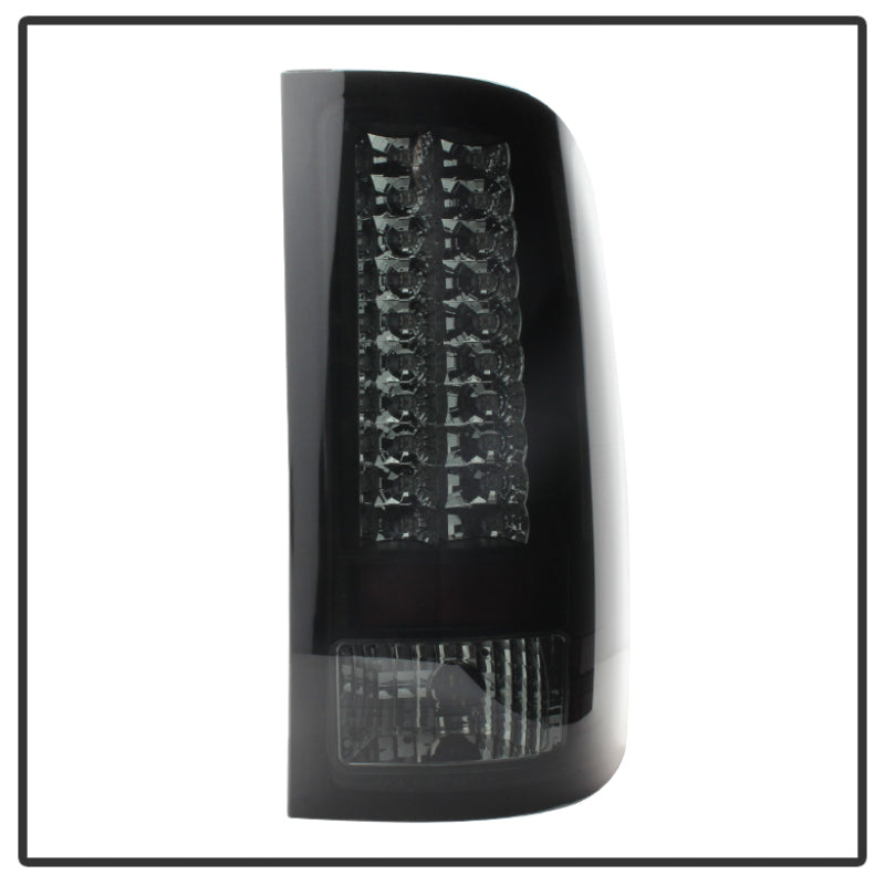 Spyder GMC Sierra 07-13 (Not 3500 Dually 4 Rear Wheels)LED Tail Lights Blk Smke ALT-YD-GS07-LED-BSM SPYDER Tail Lights  AXOPROS