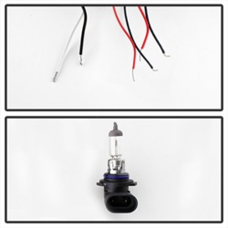 Spyder GMC Sierra 1500/2500 99-06 Projector Headlights LED Halo LED Blk Smke PRO-YD-CDE00-HL-BSM SPYDER Headlights AXOPROS