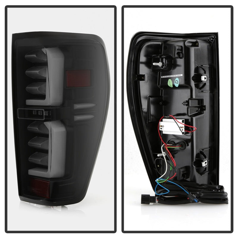 Spyder GMC Sierra 19-20 Incandescent Bulb Model Only LED Tail Lights-Black Smoke ALT-YD-GS19-LED-BSM SPYDER Tail Lights AXOPROS