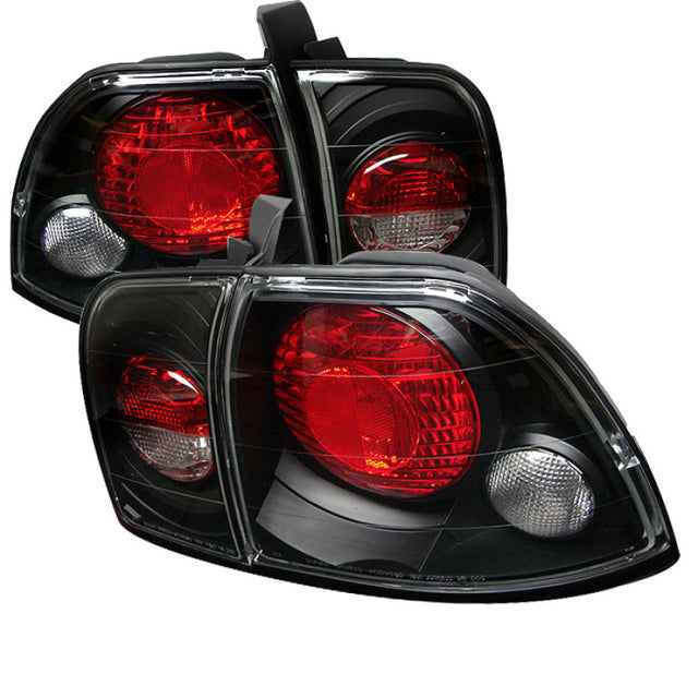 Spyder Honda Accord 96-97 Euro Style Tail Lights Black ALT-YD-HA96-BK SPYDER Tail Lights  AXOPROS
