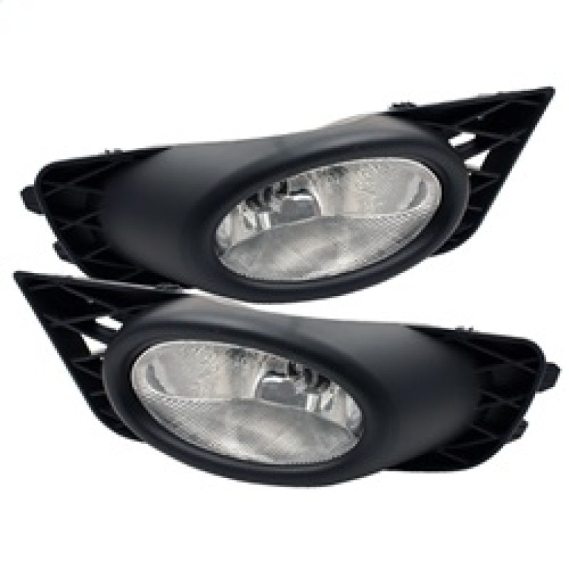 Spyder Honda Civic 09-11 4Dr OEM Fog Lights W/Switch- Clear FL-CL-HC09-4D-C SPYDER Fog Lights AXOPROS