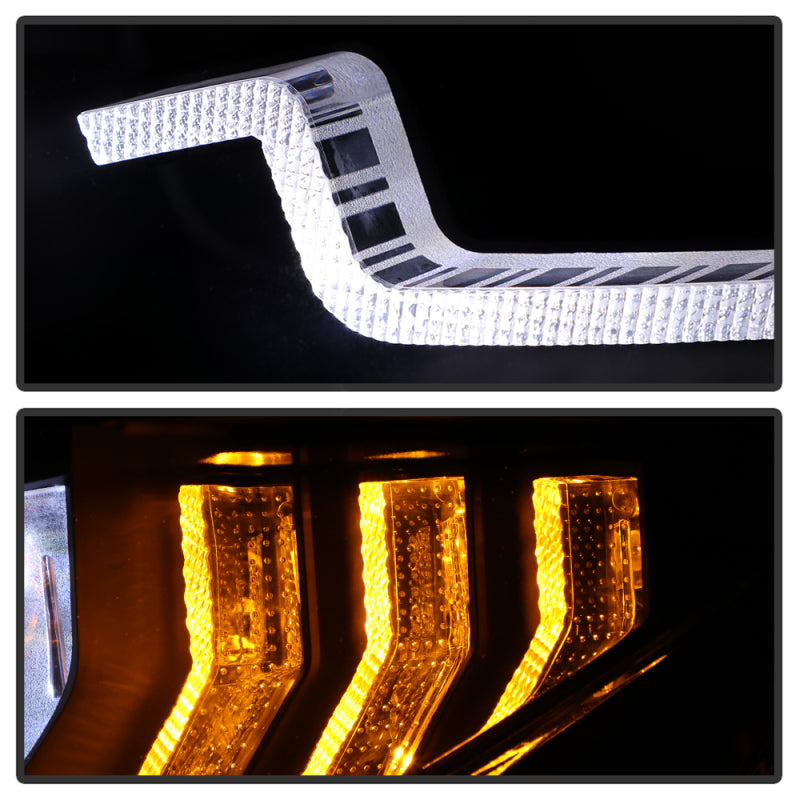 Spyder Honda Civic 16- 2DR/4DR/Hatchback Projector Headlights - Black PRO-YD-HC16SI-SEQGR-BK SPYDER Headlights AXOPROS