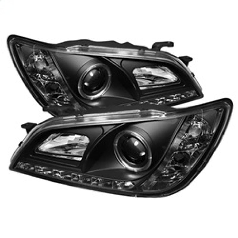 Spyder Lexus IS300 01-05 Projector Headlights Xenon/HID - LED Halo DRL Blk PRO-YD-LIS01-HID-DRL-BK SPYDER Headlights AXOPROS