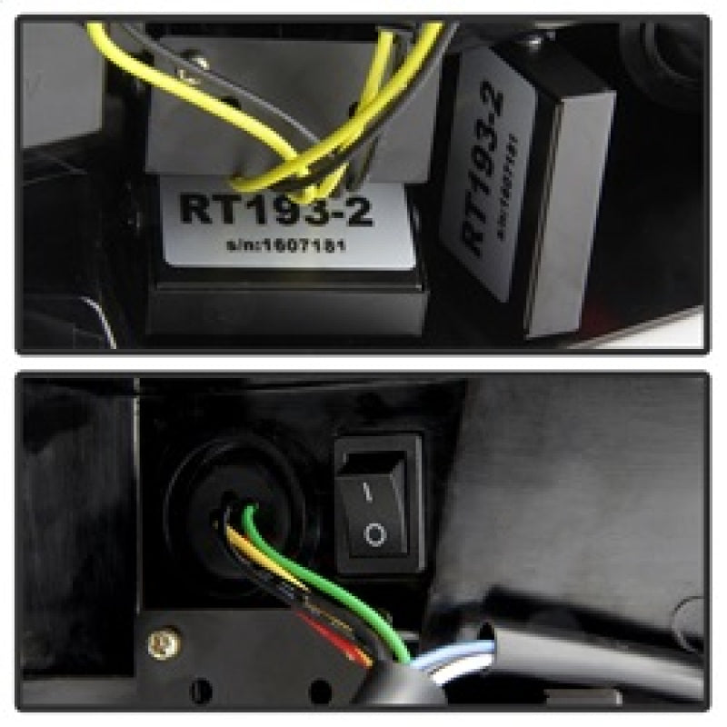 Spyder Porsche 987 Cayman 06-08 / Boxster 05-08 LED Tail Lights - Red Clear ALT-YD-P98705-LED-RC SPYDER Tail Lights  AXOPROS