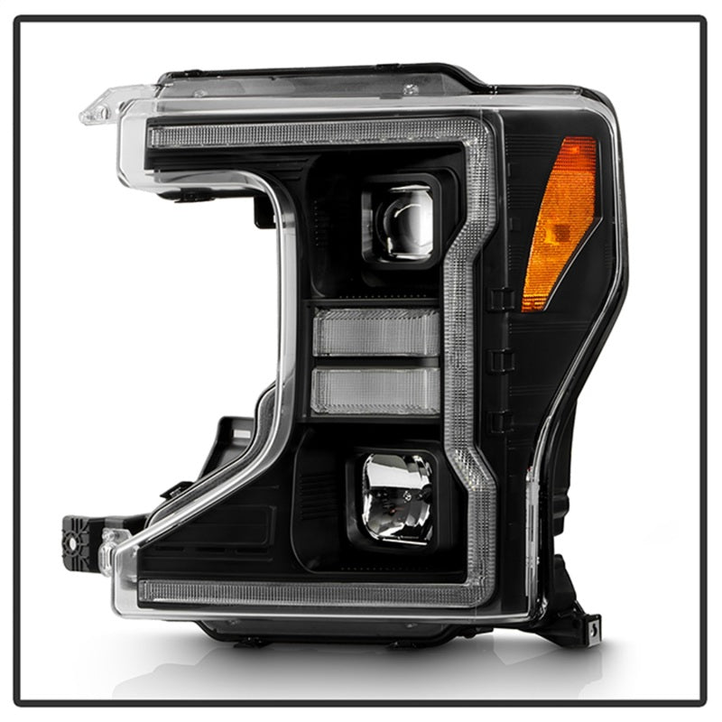 Spyder Signature 20-22 Ford F250/F350 (Halogen) Proj. Headlights - Black (PRO-YD-FS20HALSI-SEQ-BK) SPYDER Headlights AXOPROS