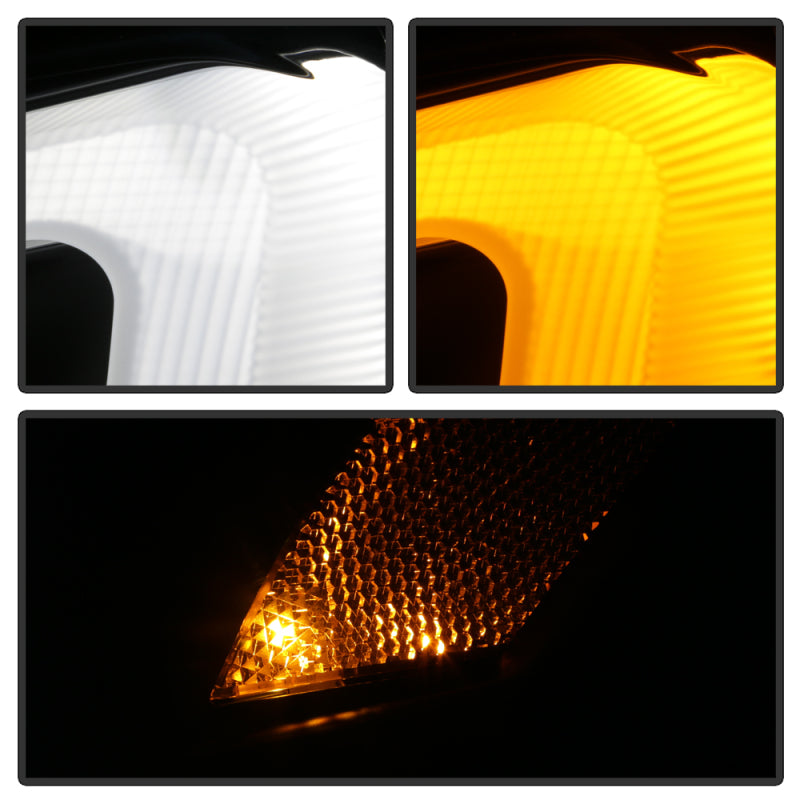 Spyder Subaru Impreza WRX 15-20 Halogen Model Projector Headlights - Black PRO-YD-SWRX15SI-SBSEQ-BK SPYDER Headlights AXOPROS