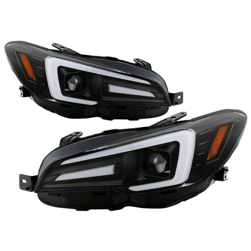 Spyder Subaru Impreza WRX 15-20 LED High-Power LED Headlights-Black PRO-YD-SWRX15LEDAP-SBSEQ-BK SPYDER Headlights AXOPROS