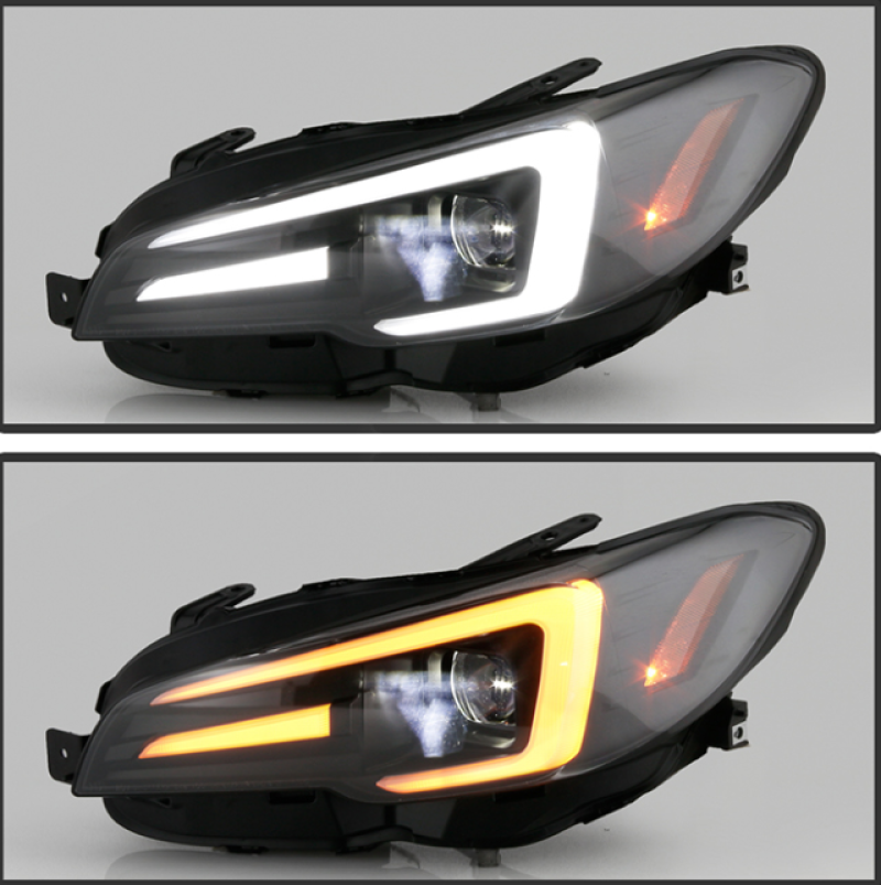Spyder Subaru Impreza WRX 15-20 LED High-Power LED Headlights-Black PRO-YD-SWRX15LEDAP-SBSEQ-BK SPYDER Headlights AXOPROS