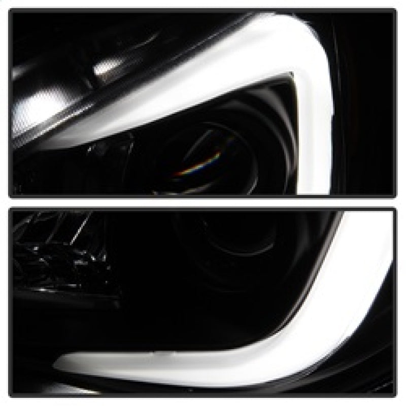 Spyder Subaru WRX 06-07 Projector Headlights - HID Model Only - Black PRO-YD-SWRX06-HID-LBDRL-BK SPYDER Headlights AXOPROS