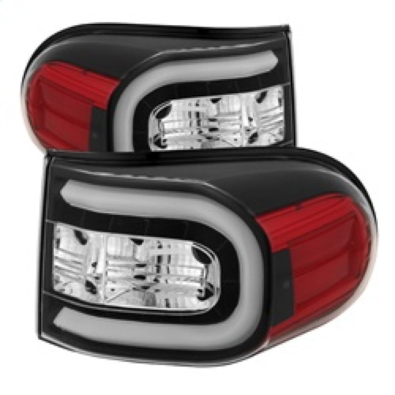 Spyder Toyota FJ Cruiser 07-13 Light Bar LED Tail Lights Black ALT-YD-TFJ07-LBLED-BK SPYDER Tail Lights  AXOPROS