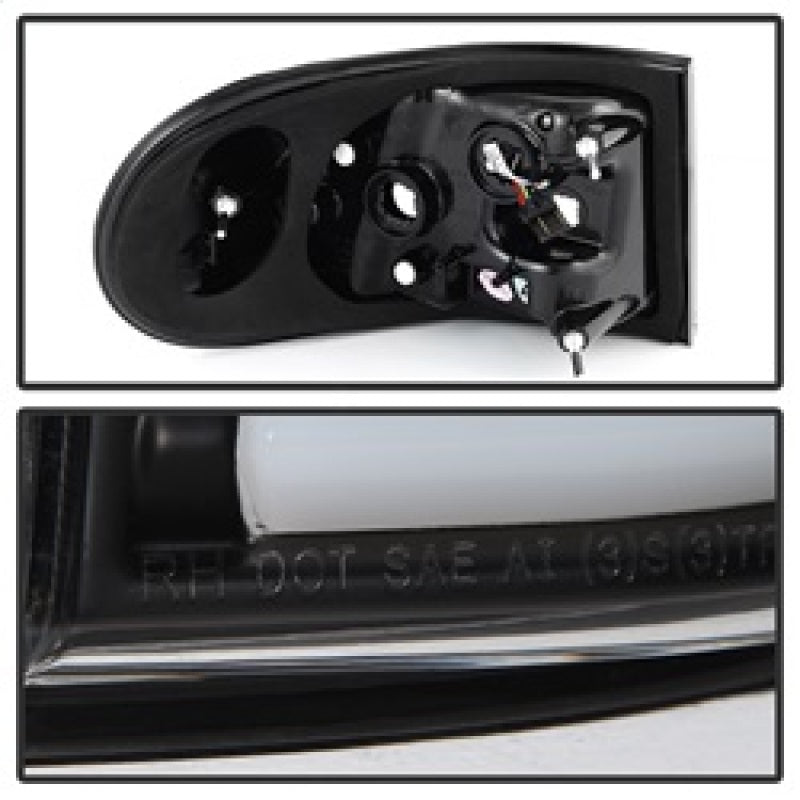 Spyder Toyota FJ Cruiser 07-13 Light Bar LED Tail Lights Black ALT-YD-TFJ07-LBLED-BK SPYDER Tail Lights  AXOPROS