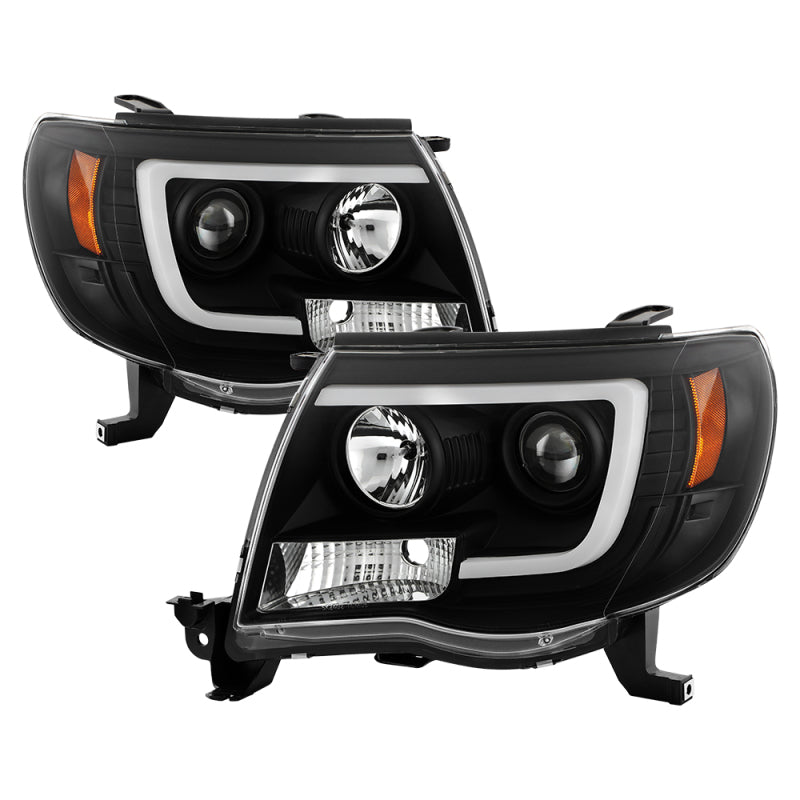 Spyder Toyota Tacoma 05-11 V2 High-Power LED Headlights - Black PRO-YD-TT05PL-BK SPYDER Headlights AXOPROS