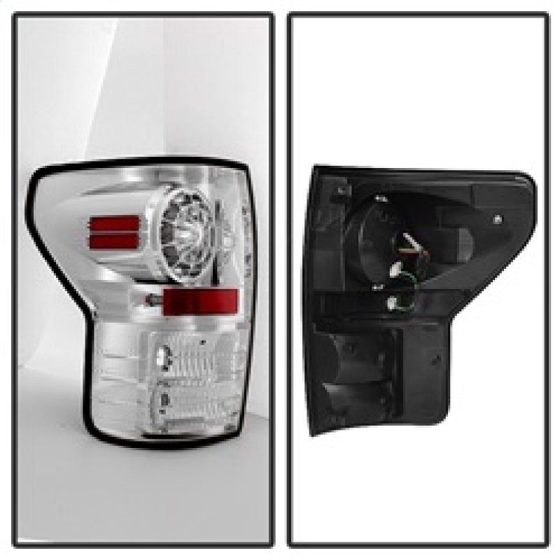 Spyder Toyota Tundra 07-13 LED Tail lights Chrome ALT-YD-TTU07-LED-C SPYDER Tail Lights  AXOPROS