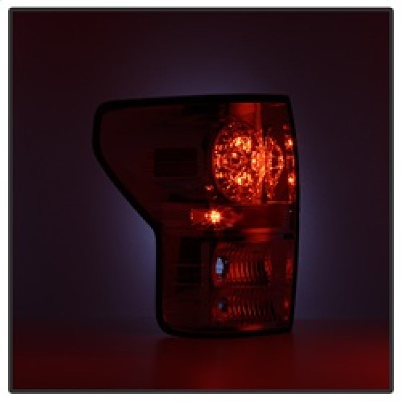 Spyder Toyota Tundra 07-13 LED Tail lights Red Smoke ALT-YD-TTU07-LED-RS SPYDER Tail Lights  AXOPROS