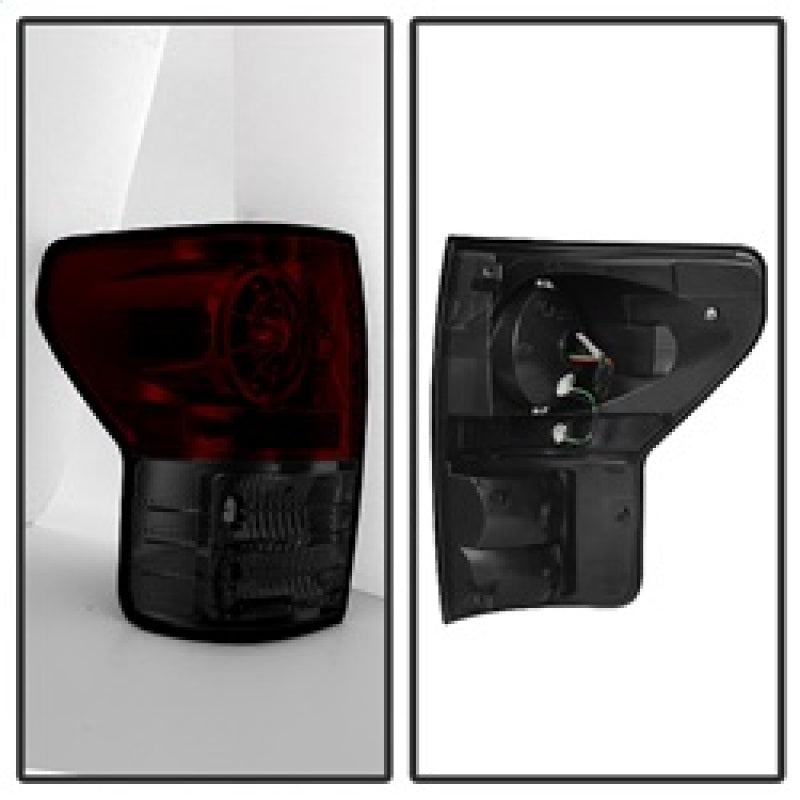 Spyder Toyota Tundra 07-13 LED Tail lights Red Smoke ALT-YD-TTU07-LED-RS SPYDER Tail Lights  AXOPROS