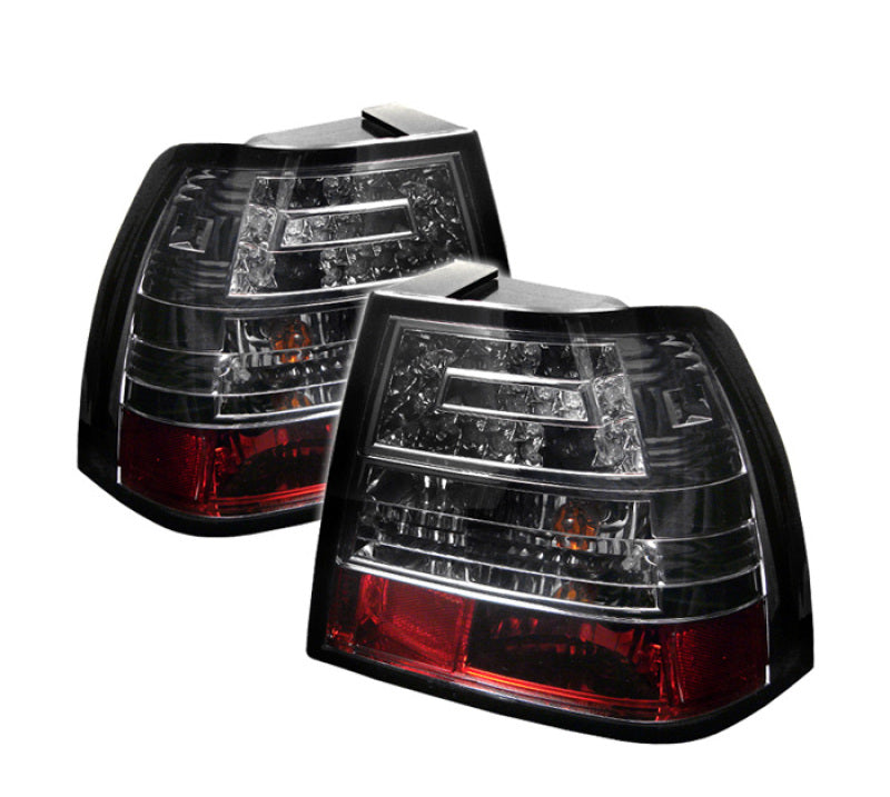 Spyder Volkswagen Jetta 99-04 LED Tail Lights Smoke ALT-YD-VJ99-LED-SM SPYDER Tail Lights  AXOPROS