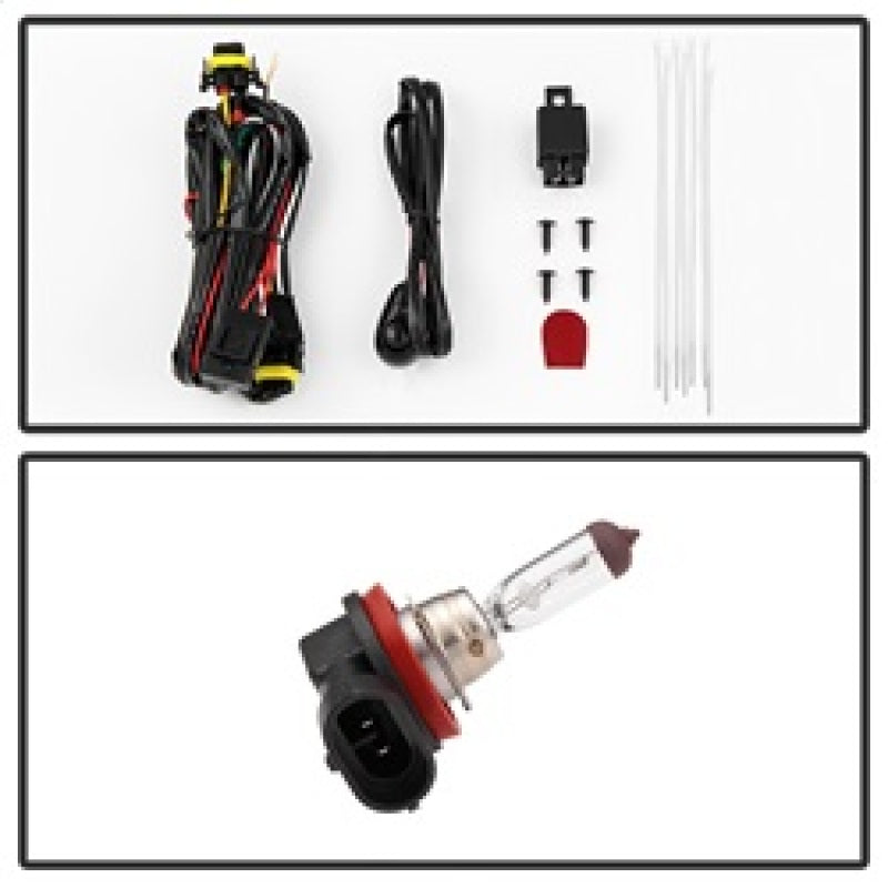 Spyder Volkswagen Jetta MK6 2015-2016 Sedan 4Dr only OEM Style Fog Lights w/Switch Clear FL-VJ2015-C SPYDER Fog Lights AXOPROS