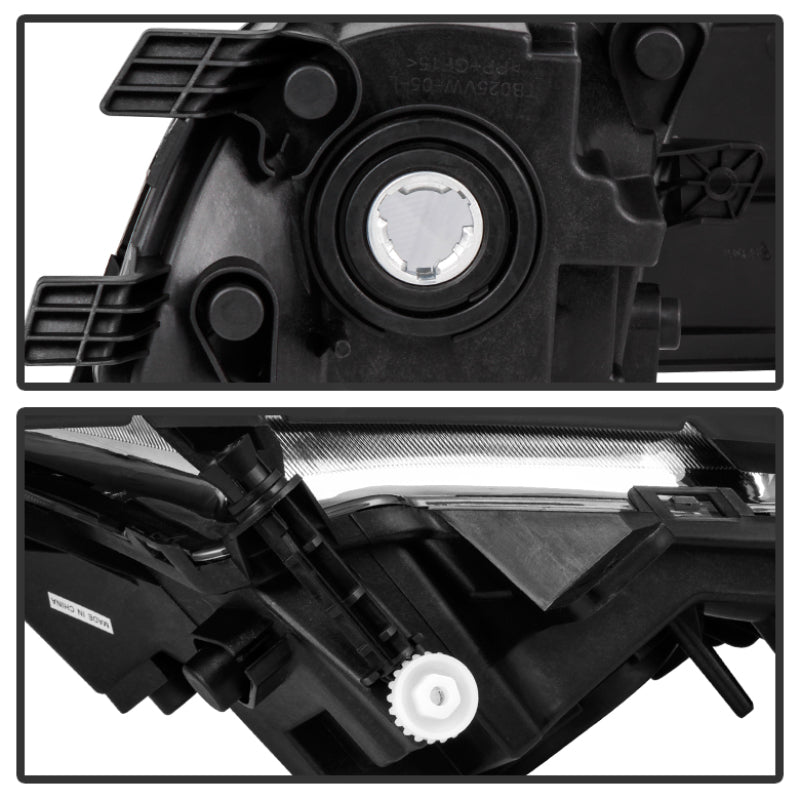 Spyder Volkswagen Jetta MK6 2015-2016 Sedan 4Dr only OEM Style Fog Lights w/Switch Clear FL-VJ2015-C SPYDER Fog Lights AXOPROS