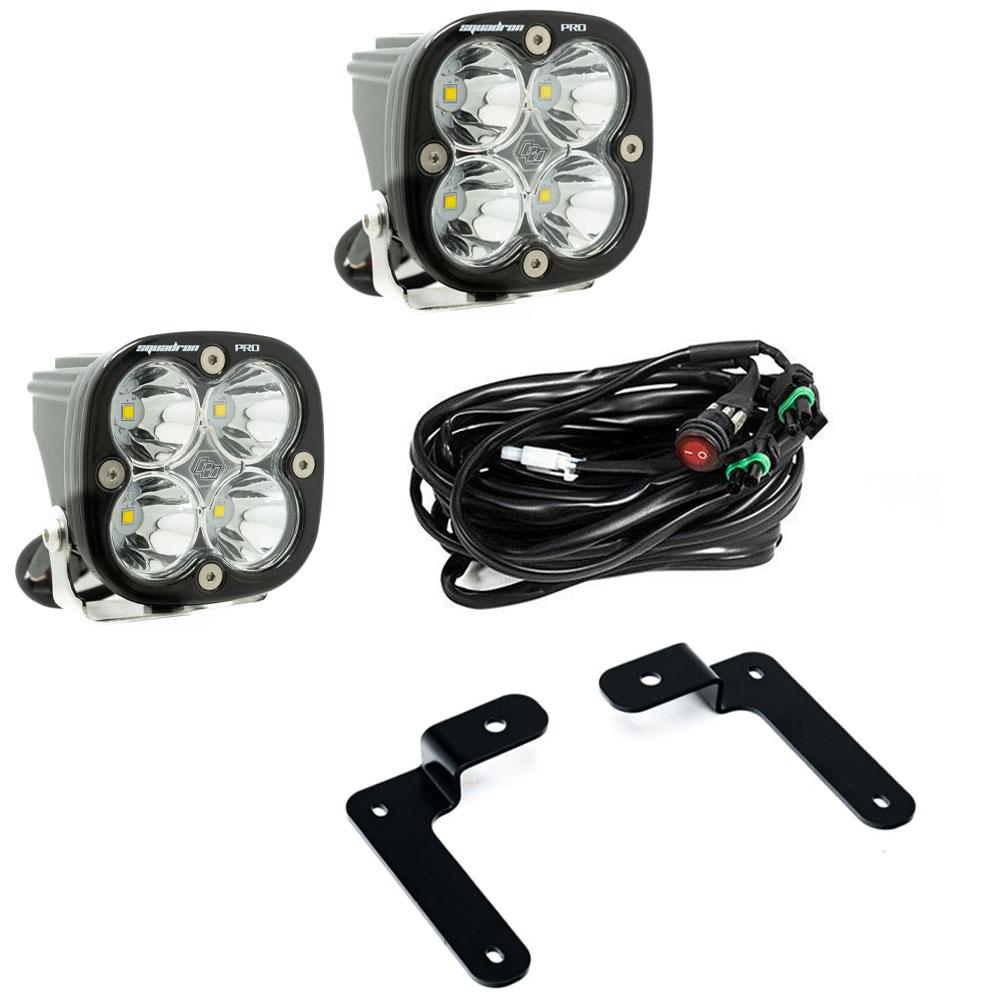 Squadron Pro A-Pillar Light Kit Baja Designs Auxiliary Light AXOPROS
