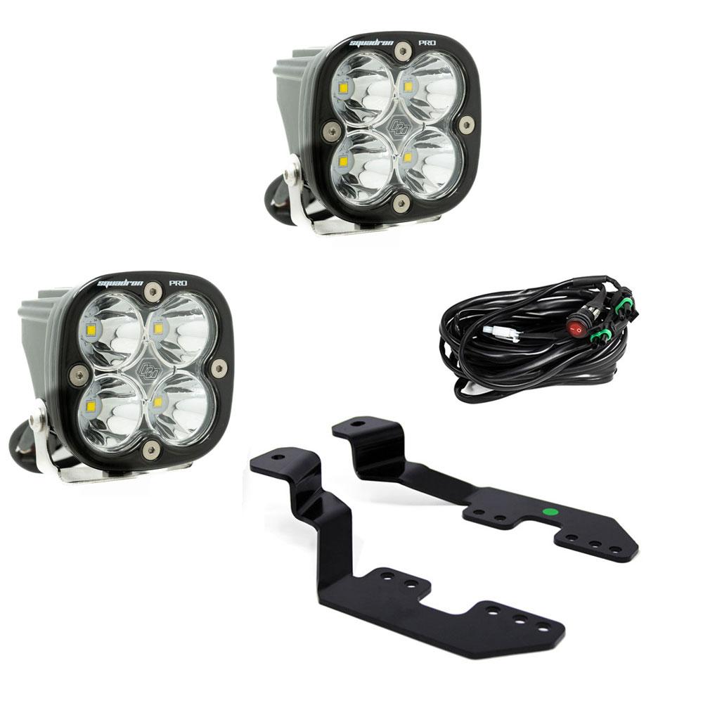 Squadron Pro A-Pillar Light Kit Baja Designs Auxiliary Light AXOPROS