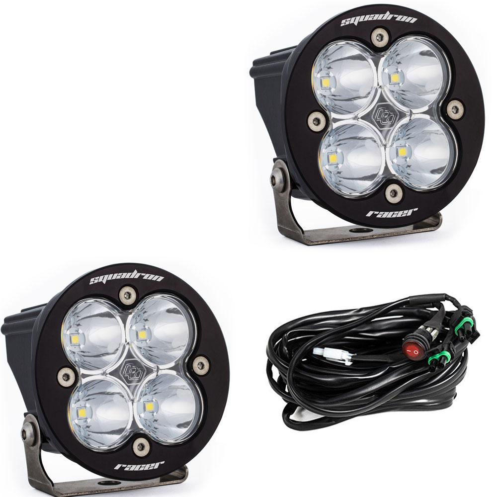 Squadron-R Racer Edition LED Auxiliary Light Pod Pair Baja Designs Auxiliary Light  AXOPROS