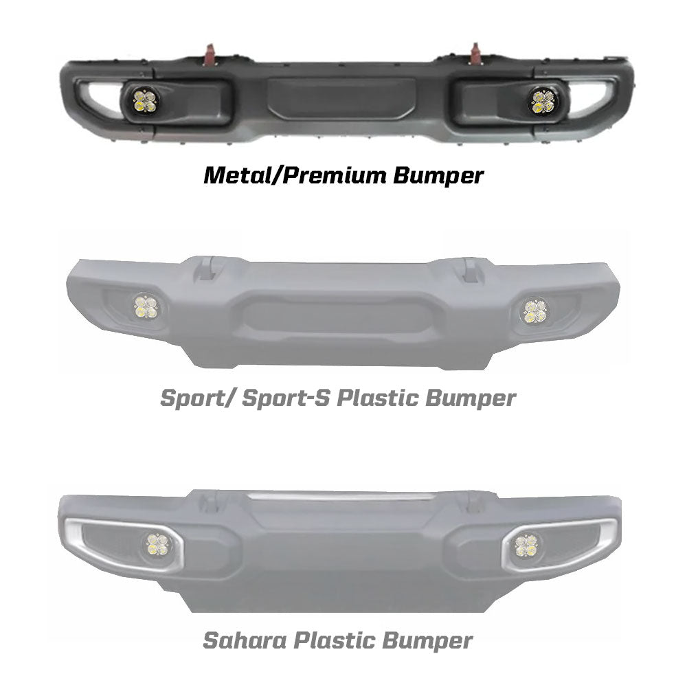 Squadron-R Sport Fog Pocket Light Kit Baja Designs Fog Light Kit  AXOPROS