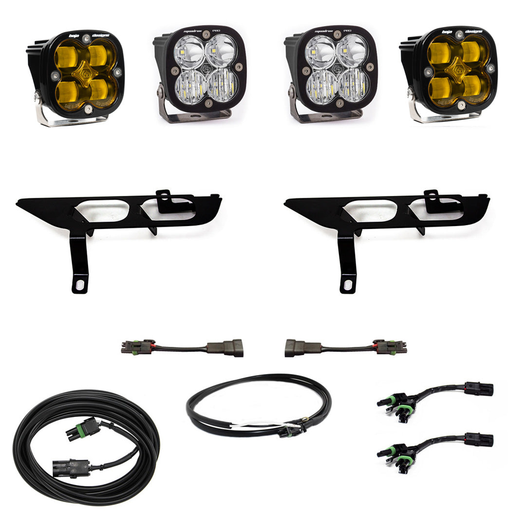 Squadron SAE/Pro Fog Pocket Light Kit Baja Designs Fog Light Kit AXOPROS