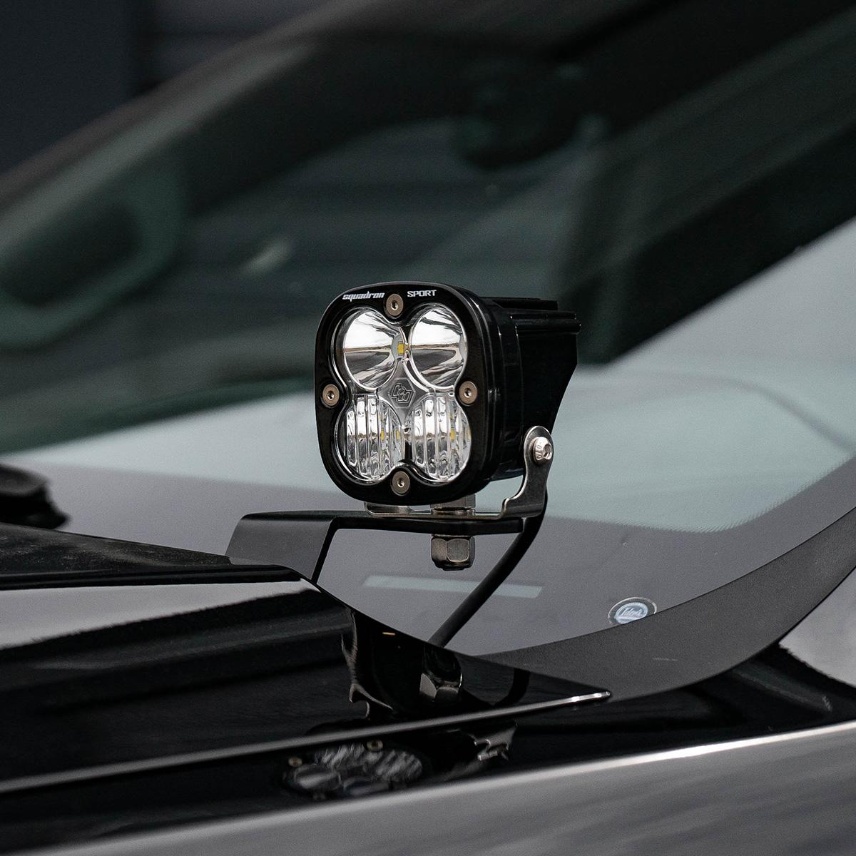 Squadron Sport A-Pillar Light Kit Baja Designs Auxiliary Light AXOPROS