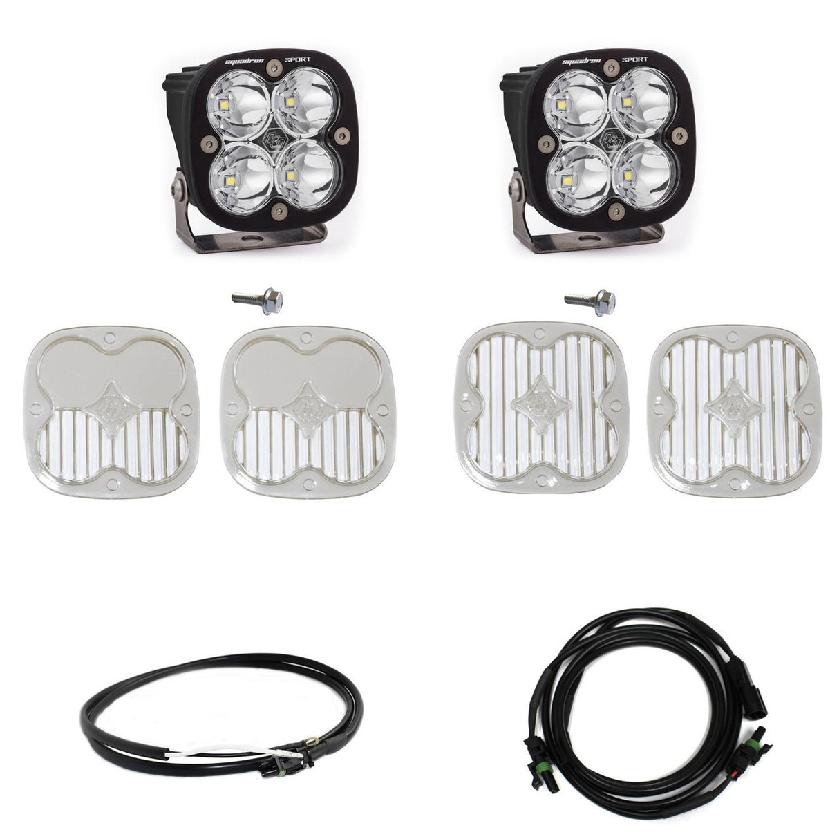 Squadron Sport A-Pillar Light Kit Baja Designs Auxiliary Light AXOPROS