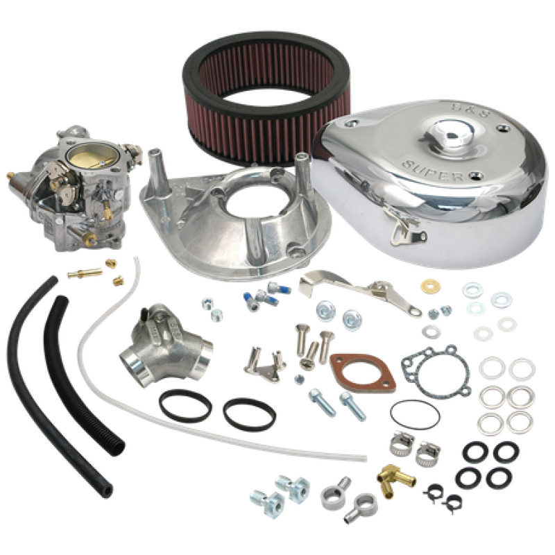 S&S Cycle 91-03 Sportster Super E Carburetor Kit S&S Cycle Carburetor Rebuild Kits  AXOPROS