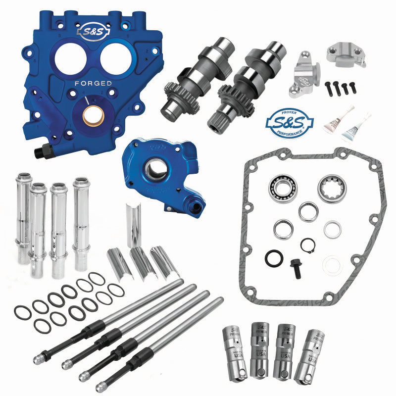 S&S Cycle 99-06 BT Chain Drive Cam Chest Kit - 510C S&S Cycle Cam Gears AXOPROS