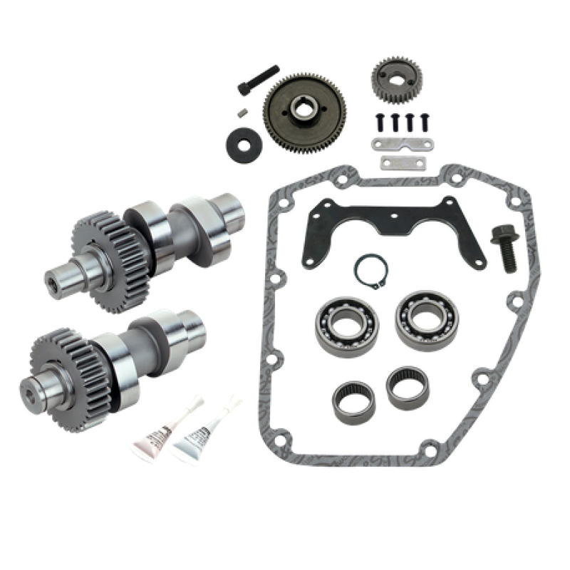 S&S Cycle 99-06 BT Gear Drive Camshaft Complete Kit S&S Cycle Camshafts AXOPROS
