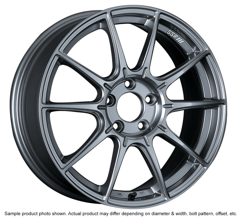 SSR GTX01 17x9 5x100 38mm Offset Dark Silver Wheel SSR Wheels - Cast AXOPROS