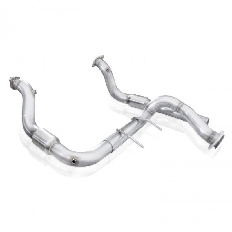 Stainless Works 2017 F-150 Raptor 3.5L 3in Downpipe High-Flow Cats Factory Connection Stainless Works Downpipes AXOPROS