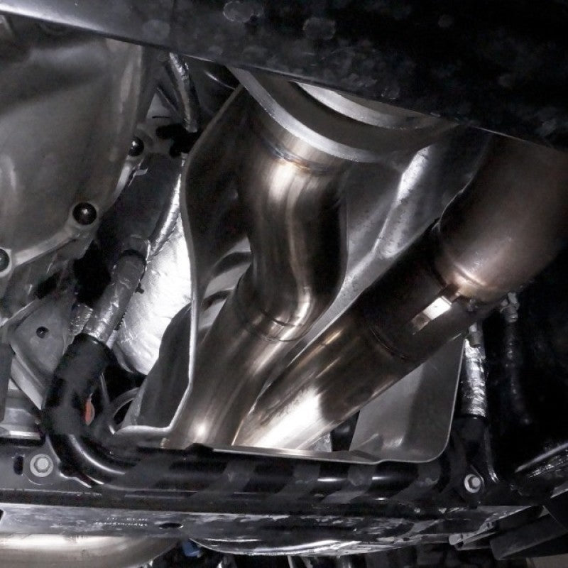 Stainless Works 2017 F-150 Raptor 3.5L 3in Downpipe High-Flow Cats Factory Connection Stainless Works Downpipes AXOPROS