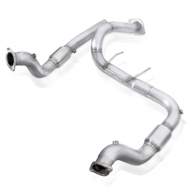Stainless Works 2017 F-150 Raptor 3.5L 3in Downpipe High-Flow Cats Factory Connection Stainless Works Downpipes AXOPROS