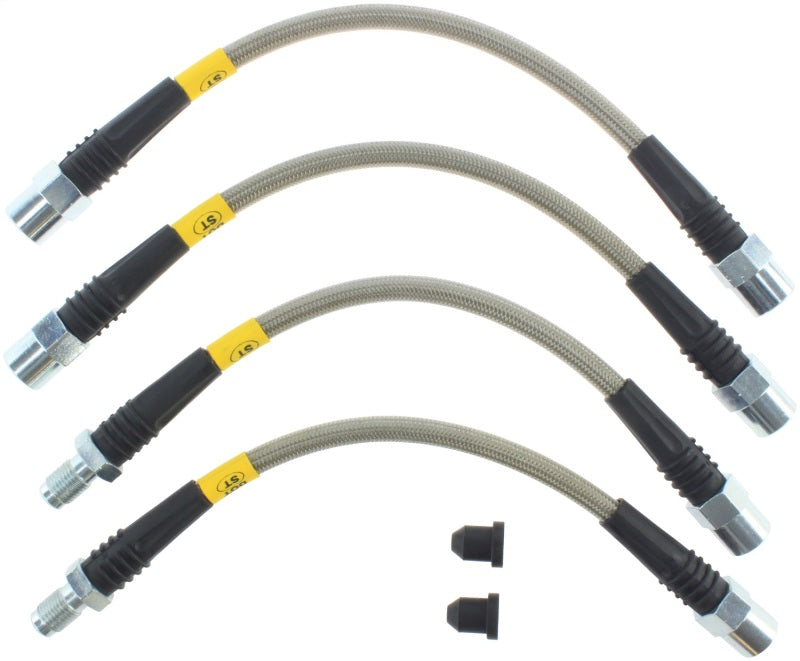 StopTech 00-02 BMW Z3 SS Rear Brake Lines Stoptech Brake Line Kits AXOPROS