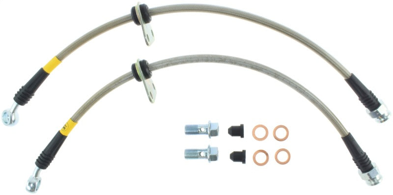 StopTech 00-05 Honda S2000 Rear SS Brake Lines Stoptech Brake Line Kits AXOPROS