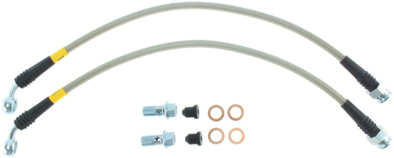 StopTech 10 Hyundai Genesis Rear Stainless Steel Brake Lines Stoptech Brake Line Kits AXOPROS