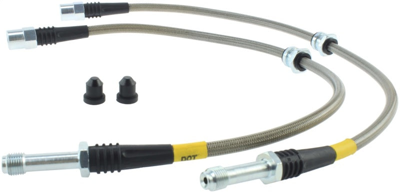 StopTech BMW M3 (E46) SS Rear Brake Lines Stoptech Brake Line Kits AXOPROS