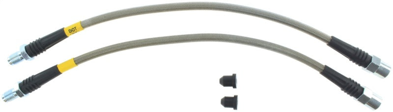 StopTech BMW M5/M6/525/530/545I/550I/745i/750i/750iL/760i/760iLi SS Rear Brake Line Kit Stoptech Brake Line Kits AXOPROS