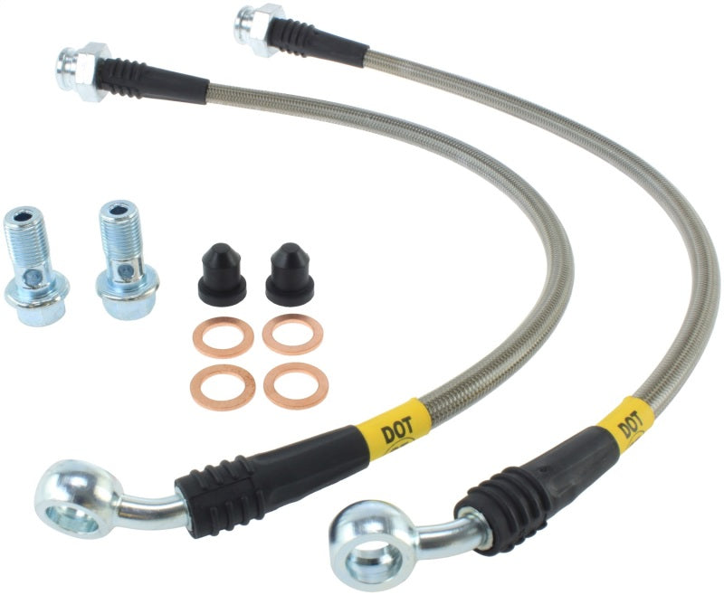 StopTech Stainless Steel Brake Line Kit - Rear Stoptech Brake Line Kits AXOPROS