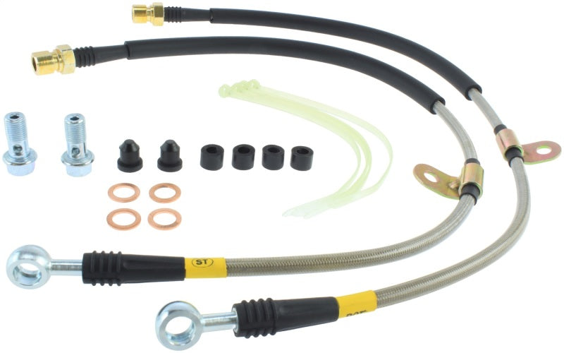 StopTech Stainless Steel Front Brake Lines 12-14 Ford Raptor Stoptech Brake Line Kits AXOPROS