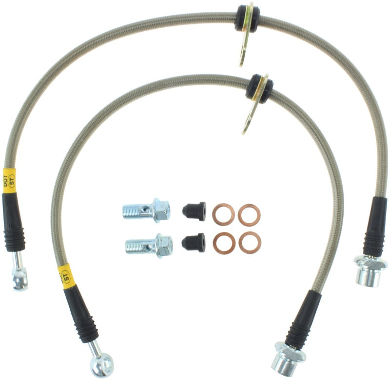 StopTech Stainless Steel Front Brake lines for 05-06 Toyota Tacoma Stoptech Brake Line Kits AXOPROS