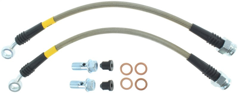 StopTech Stainless Steel Rear Brake lines for Mazda RX8 Stoptech Brake Line Kits AXOPROS