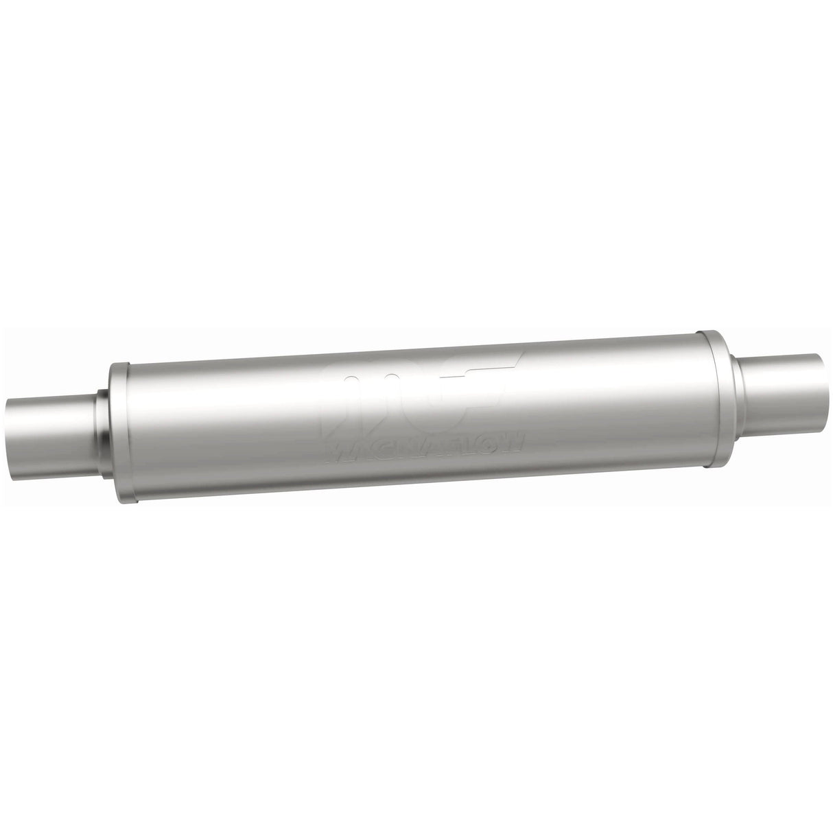 Straight-Through Performance Muffler; 2.25in. Center/Center; 4x18x4 Body MagnaFlow Exhaust Products Exhaust Muffler  AXOPROS