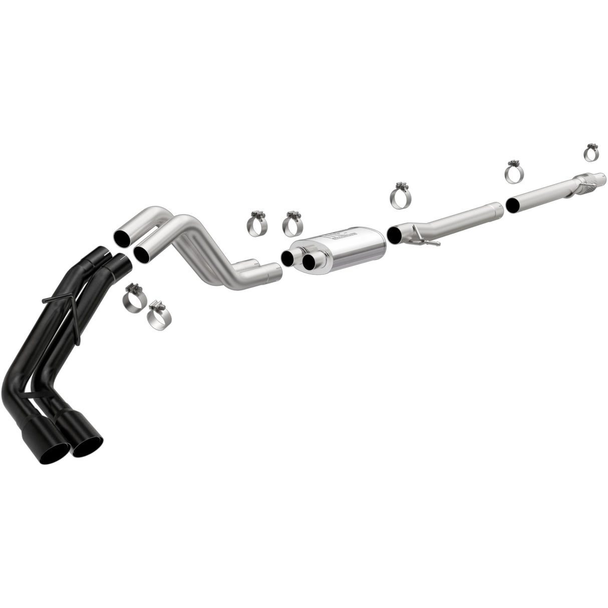Street Series Black Cat-Back System MagnaFlow Exhaust Products Exhaust System Kit AXOPROS