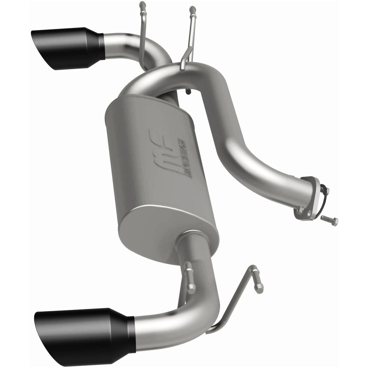 Street Series Black Chrome Axle-Back System MagnaFlow Exhaust Products Exhaust System Kit AXOPROS