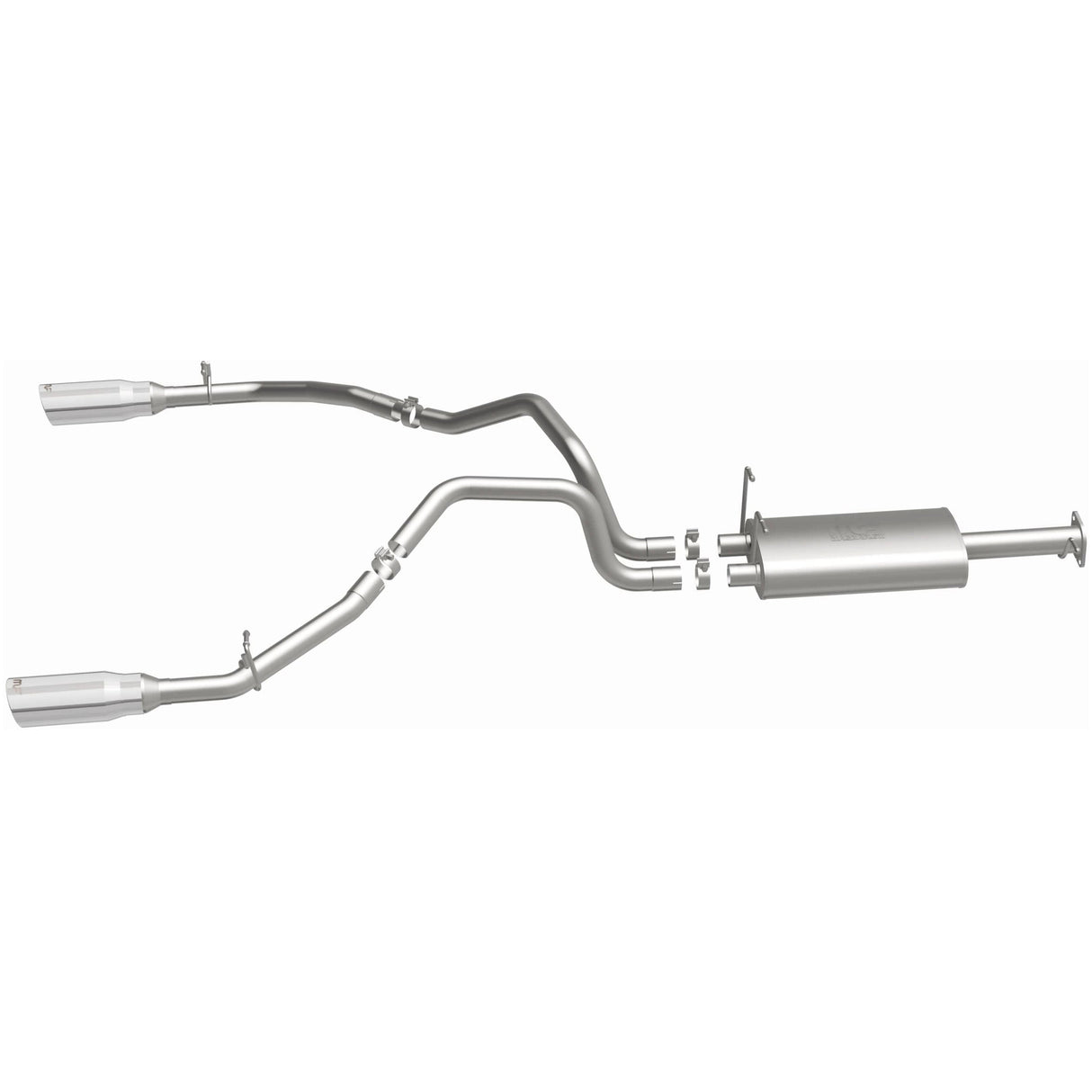 Street Series Stainless Cat-Back System MagnaFlow Exhaust Products Exhaust System Kit AXOPROS